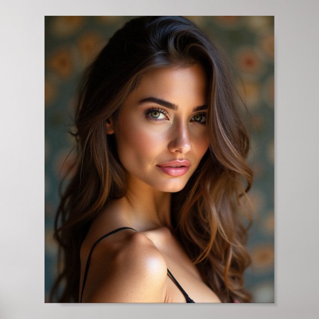 Beautiful American women Poster (Front)