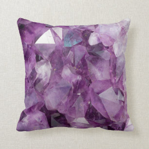 Beautiful Amethyst Crystal Pillow