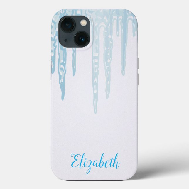Beautiful, Amezing, Blue Christmas  Case-Mate iPhone Case (Back)