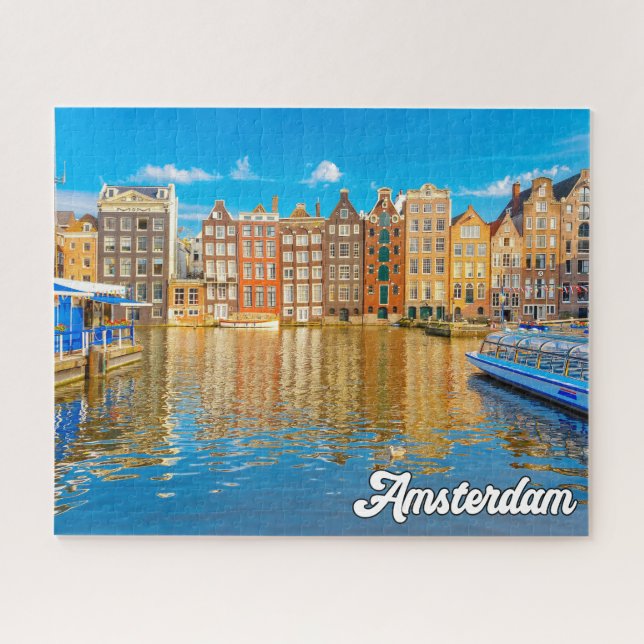 Beautiful Amsterdam, Netherlands Jigsaw Puzzle (Horizontal)