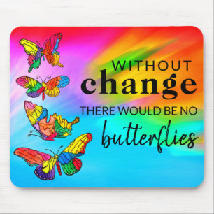 Beautiful and Colourful Butterflies Mouse Pad