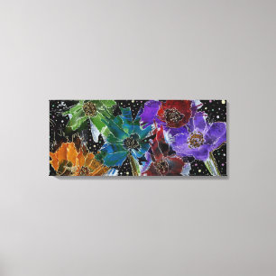 Beautiful and Colourful Poppies Canvas