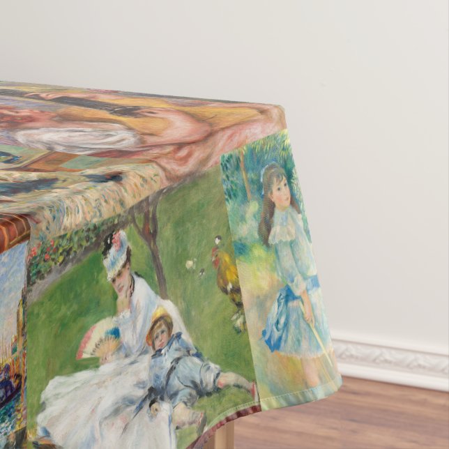 Beautiful and Elegant Renoir Paintings Tablecloth (In Situ)