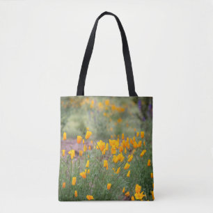 beautiful and fragrant wildflowers growing in tucs tote bag
