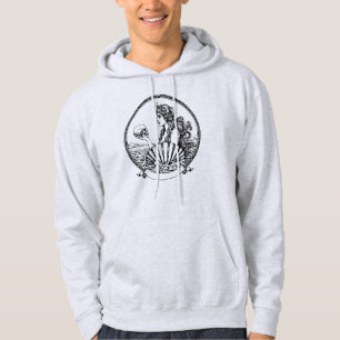 beautiful and melancholic Greek goddess Aphrodite Hoodie