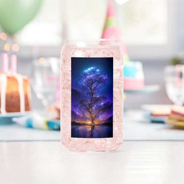 Beautiful and special can glass (Insitu (Birthday))