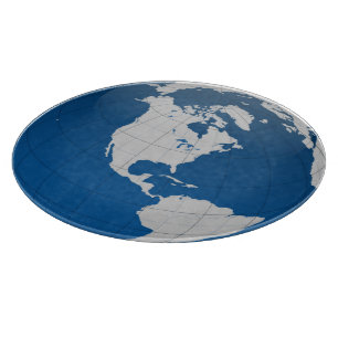 Beautiful and unique Earth and the globe Cutting Board