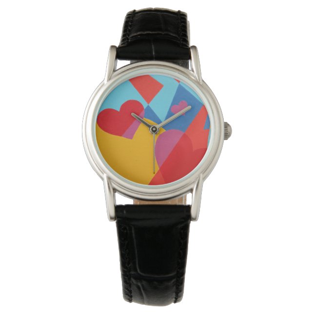 Beautiful and Vibrant Colors! eWatch Watch (Front)