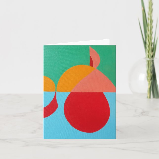 Beautiful and Vibrant Colors! Folded Invitation (Front)