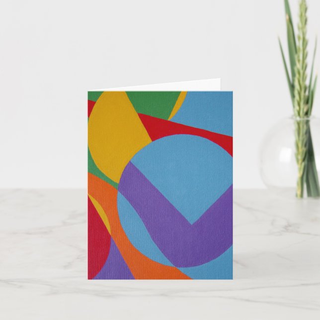 Beautiful and Vibrant Colors! Folded Invitation (Front)