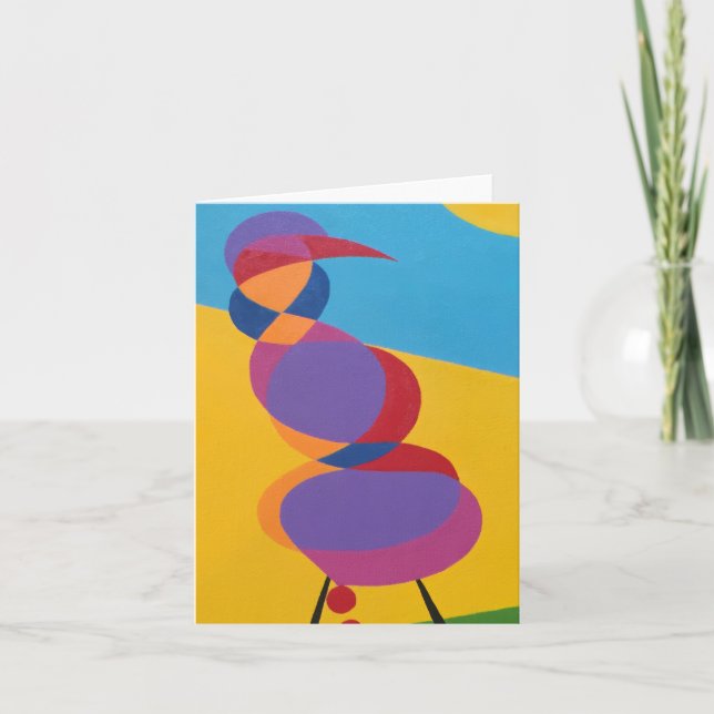 Beautiful and Vibrant Colors! Folded Invitation (Front)