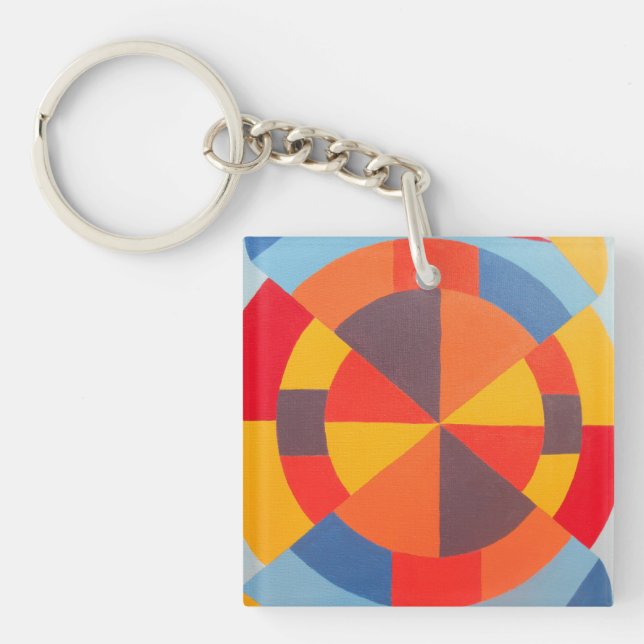 Beautiful and Vibrant Colors! Keychain (Front)