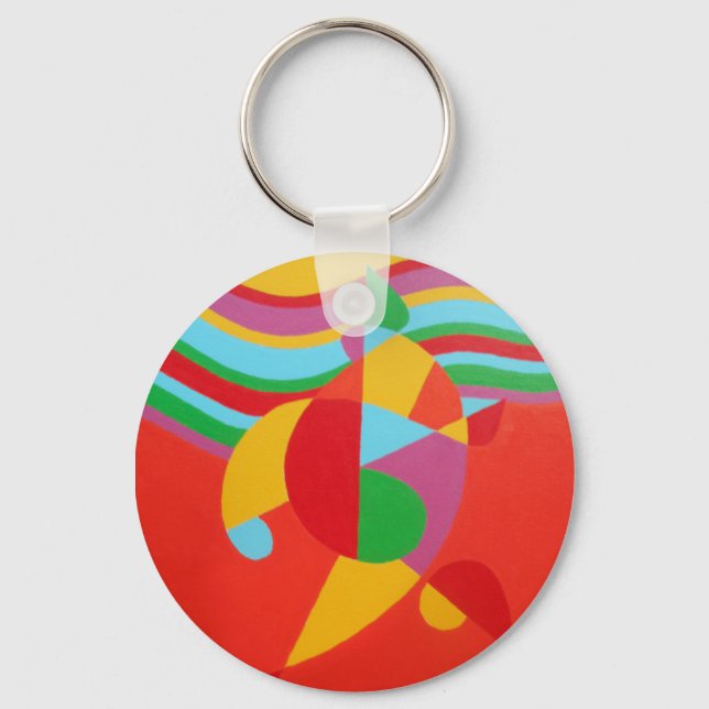 Beautiful and Vibrant Colors! Keychain (Front)