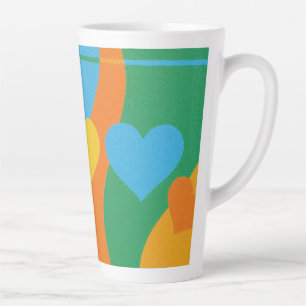 Beautiful and Vibrant Colors! Latte Mug