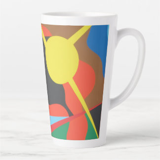 Beautiful and Vibrant Colors! Latte Mug