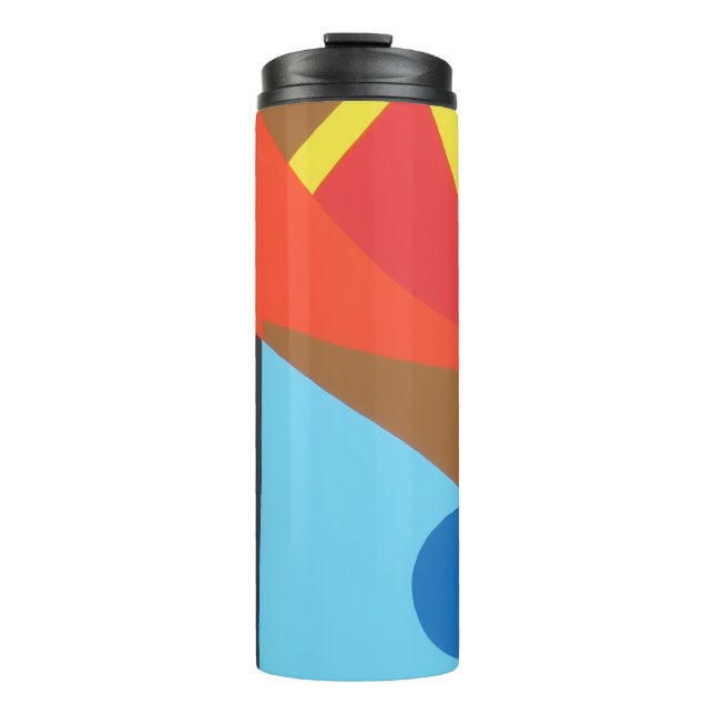 Beautiful and Vibrant Colors! Thermal Tumbler (Front)