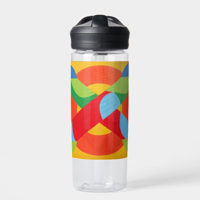 Beautiful and Vibrant Colors! Water Bottle (Front)