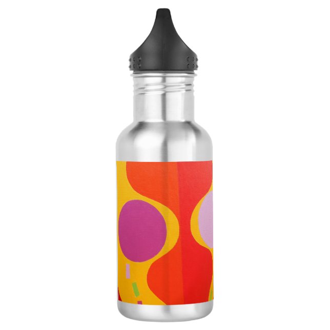 Beautiful and Vibrant Colours! Water Bottle (Left)