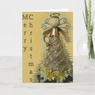 Beautiful angel-1 holiday card