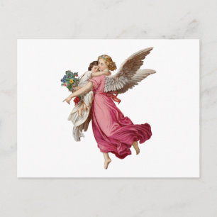 Beautiful Angel Cute Little Girl Postcard