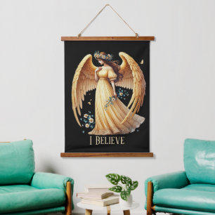 Beautiful Angel lovers customizable Hanging Tapestry