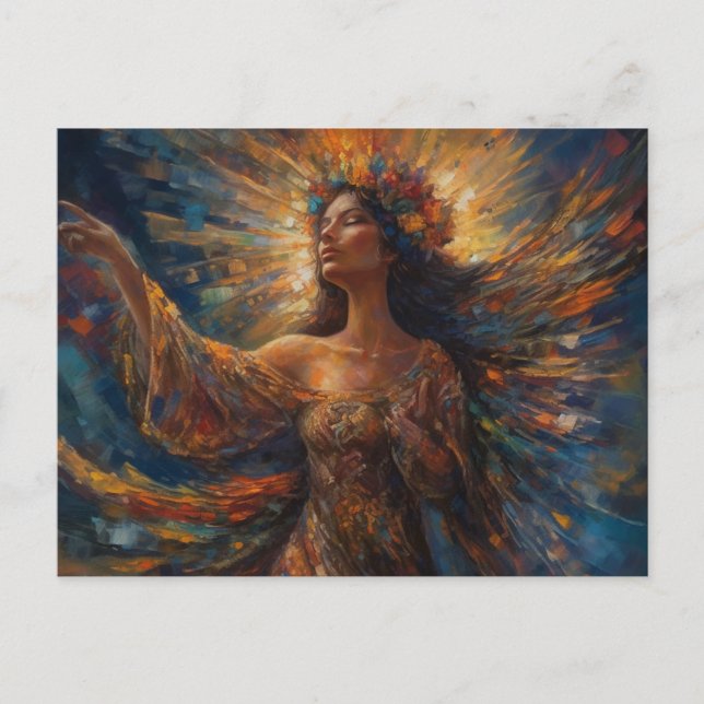 Beautiful Angel Postcard (Front)