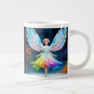 Beautiful Angel Wings Art-35444 Large Coffee Mug