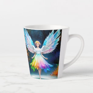 Beautiful Angel Wings Art-35444 Latte Mug