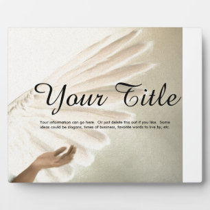 Beautiful Angel Wings Gift & Promotional Products Plaque