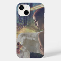 Beautiful Angel with Fairy Fantasy Art