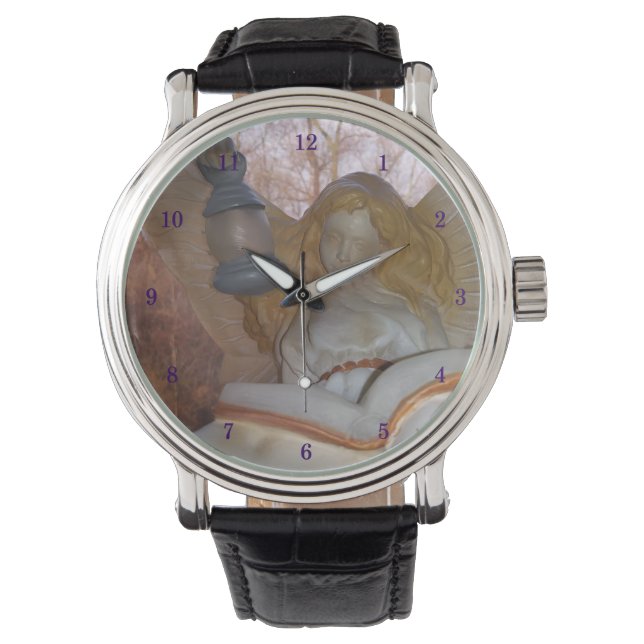 Beautiful Angel Wrist Watch (Front)