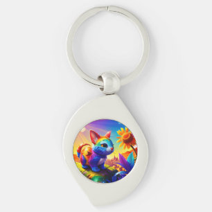 Beautiful Animal Three Keychain