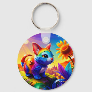 Beautiful Animal Three Keychain