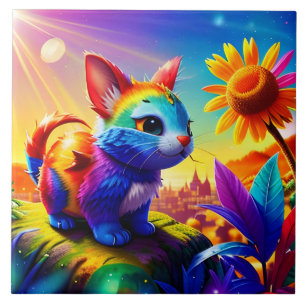Beautiful Animal Three Tile