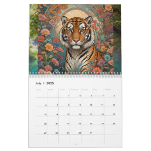 Beautiful Animals of the World 2025 Calendar 