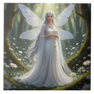 Beautiful April Diamond Fairy Tile