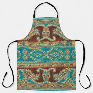 Beautiful, arab, arabic, arabian, arabesque fabric apron