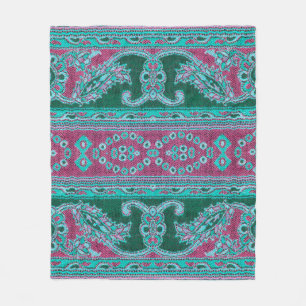 Beautiful, arab, arabic, arabian, arabesque fabric fleece blanket