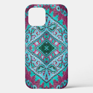 Beautiful, arab, arabic, arabian, arabesque fabric iPhone 12 case