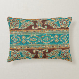 Beautiful, arab, arabic, arabian, arabian fabric accent pillow