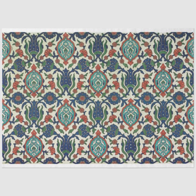 Beautiful Arabic style design decoupage tissue Tissue Paper (Front)