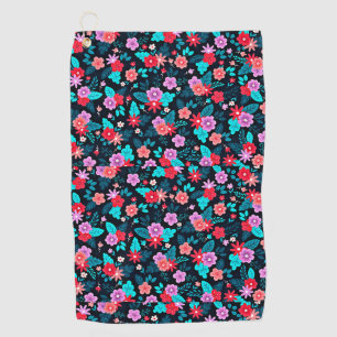 Beautiful Arrangement Ditsy Floral Pattern-56576 Golf Towel