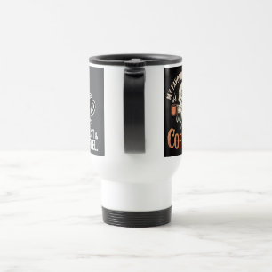 Beautiful Art Design Travel Mug Stylish Coffee