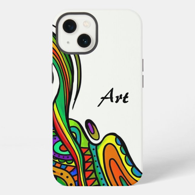Beautiful art iPhone case (Back)