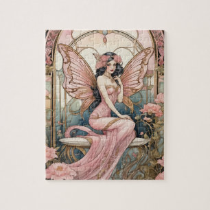 Beautiful Art Nouveau Fairy Jigsaw Puzzle