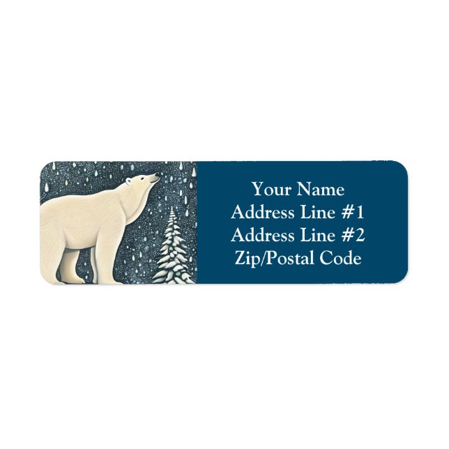 Beautiful Artic Polar Bear (Front)