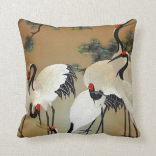 Beautiful Asian Art Throw Pillow