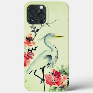 Beautiful Asian crane bird Case-Mate iPhone Case