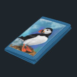 Beautiful Atlantic Puffin Bird Painting Migned Art Trifold Wallet<br><div class="desc">Beautiful Atlantic Puffin Bird Painting Migned Art Watercolor Clown Beak</div>