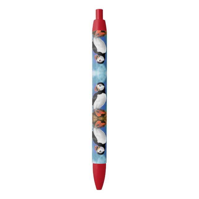 Beautiful Atlantic Puffin Pen (Front Vertical)